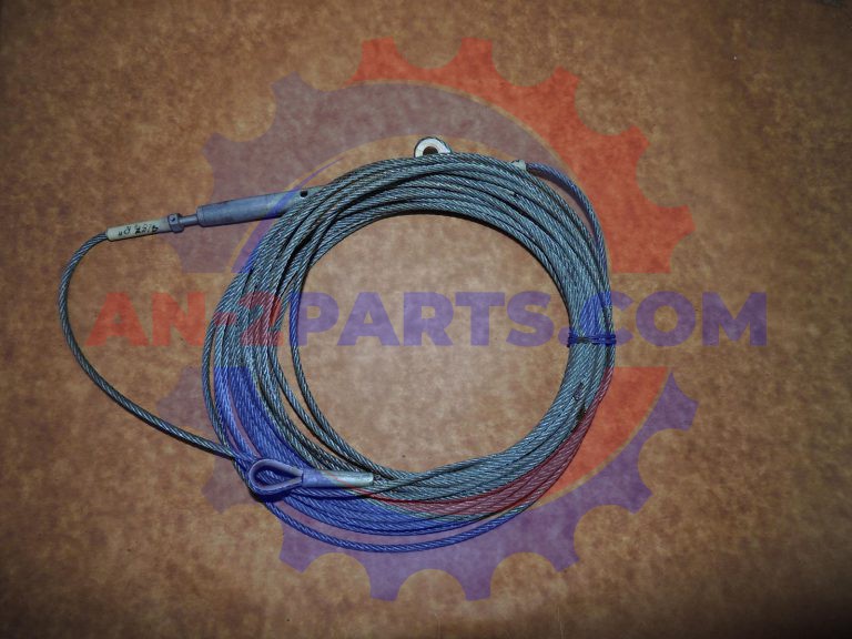 Linka steru kierunku, Rudder cable
